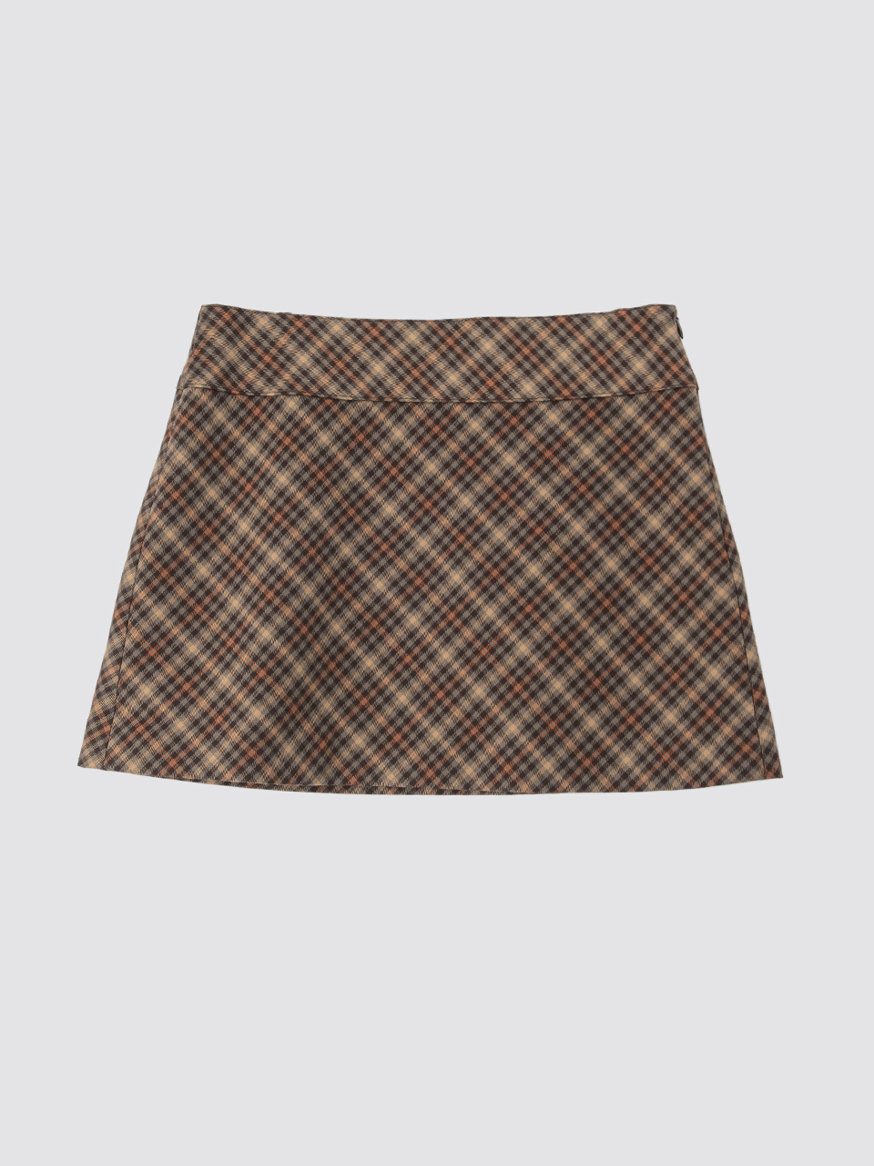 clueless mini skirt - brown checkBRENDA BRENDEN
