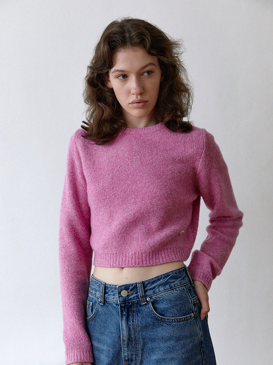 american boucle knit - pinkBRENDA BRENDEN